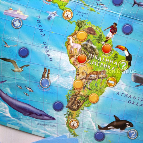 Настільна гра "Подорожуємо світом"