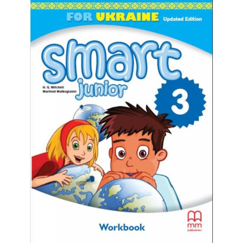 НУШ 3 клас. Англійська мова. Робочий зошит Smart Junior for UKRAINE. Мітчелл Г. 9786180502183