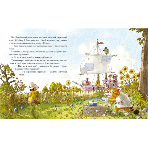 Кіт-лікар. Подорож на острів скарбів. Книга 4. Валько. 978-617-8639-68-6