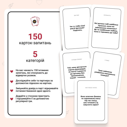 Настільна гра "Між Нами: Про таємне"