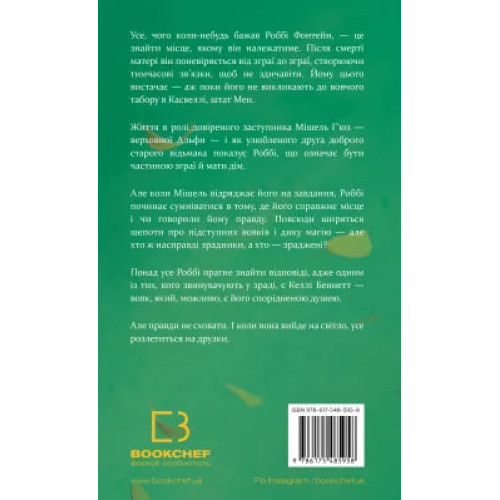 Пісня серця. Зелений струмок. Книга 3. Т. Дж. Клюн. 978-617-548-595-8