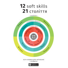 12 soft skills 21 століття. Коуч-книжка для натхнення і розвитку. Збірник самарі + аудіокнижка. 978-617-7966-93-6