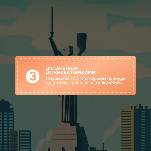 Настільна гра "Великий Вояж: Від Замку до Хрещатика"