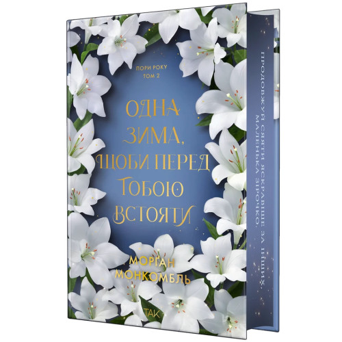Одна зима, щоби перед тобою встояти. Пори року. Книга 2. Морґан Монкомбль. 978-617-8501-46-4