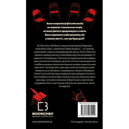 Група підтримки останніх дівчат. Ґрейді Гендрікс. 978-617-548-444-9