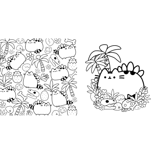 Розмальовка Pusheen (Пушин). Белтон Клер. 9786175232033