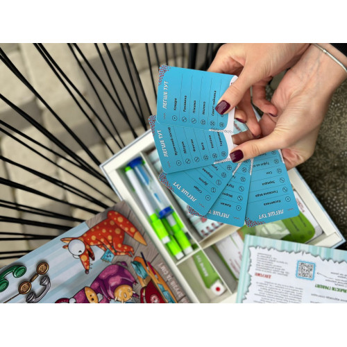 Настільна гра "Зіпсований телефон. Для дітей"